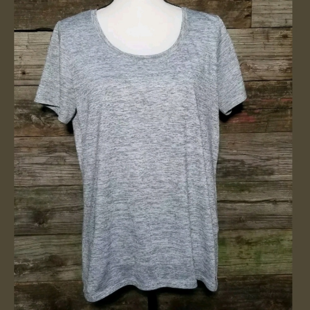 Nike Women's Gray Dri - Fit T - Shirt